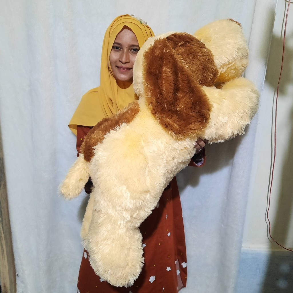 Boneka anjing Goopy Giant murah kuping GOLD Yah