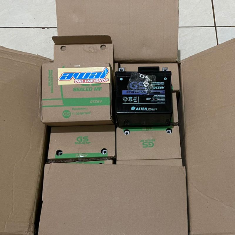 AKI GS ASTRA SATRIA FU / SATRIA FU FI INJEKSI / GSX 150 ORIGINAL