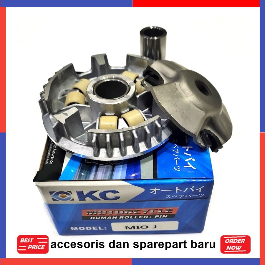 RUMAH ROLLER MIO J +PIN SPAREPART MOTOR KCRACING