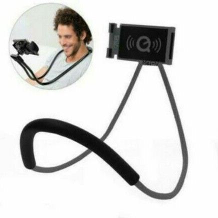 Tripod hp leher tripod lazy neck,,tripod hp smartphone dipasang dileher tripod lazyneck holder full