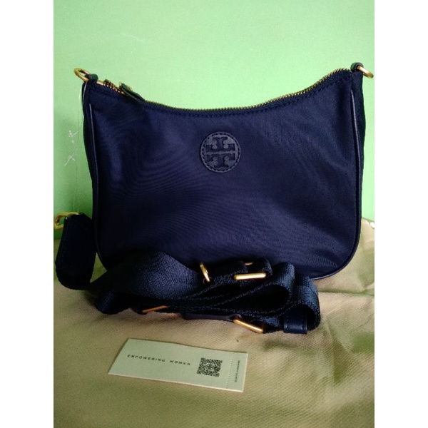 NWT TB nylon web mini hobo -SOLD-