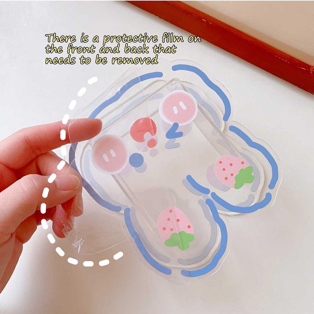 Preva Kartun Akrilik Tempat Pulpen Perlengkapan Kantor Alat Tulis Lucu Kreatif Kosmetik Penyimpanan Multifungsi Desktop Organizer