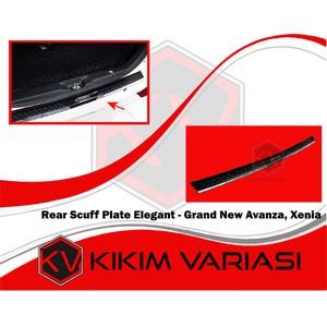 SillPlate belakang Grand New Avanza / Great Xenia exclusive