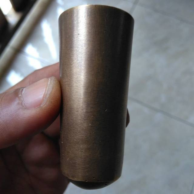 Alas Kaki Meja / Alas Kaki Kursi Kuningan Antik Motif Polos