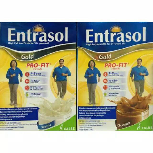 

Entrasol Gold Vanila/ Coklat 185g