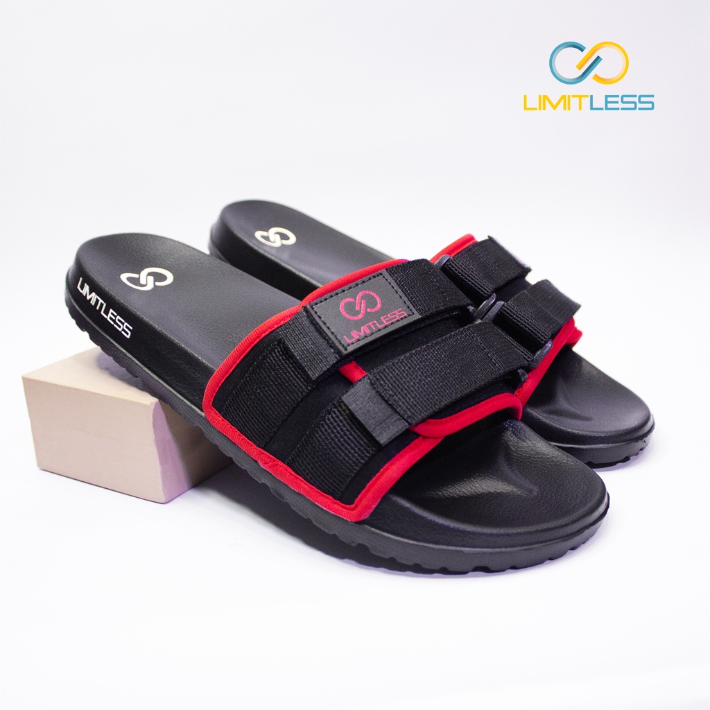 Sandal Pria Selop Sendal Slip On Pria Terbaru Empuk Ringan Anti Slip Sandal Cowo Santai Slide Anti Slip Keren