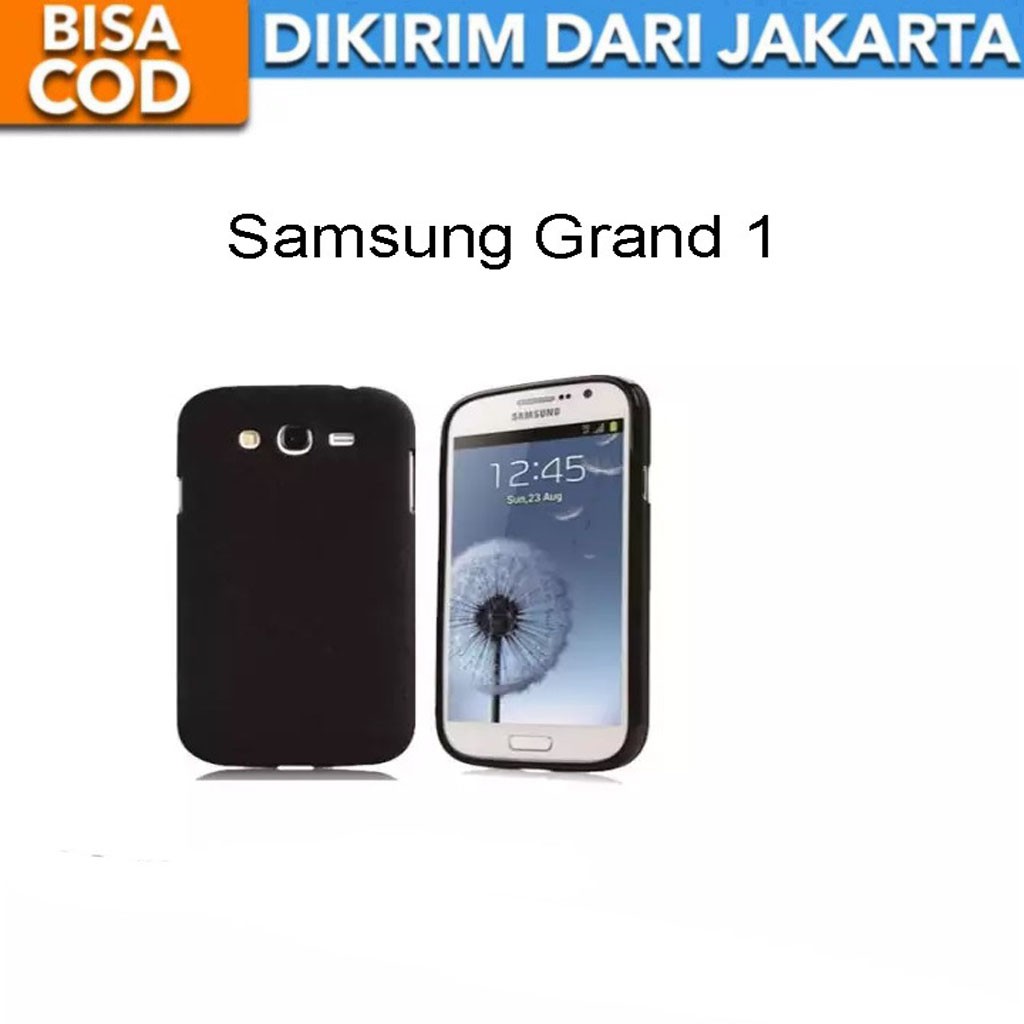 SoftCase Black Matte for Samsung Galaxy Grand 1 / I9082