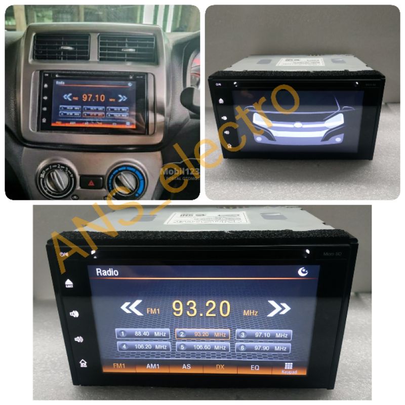head unit doubledin oem DAIHATSU genuine ayla