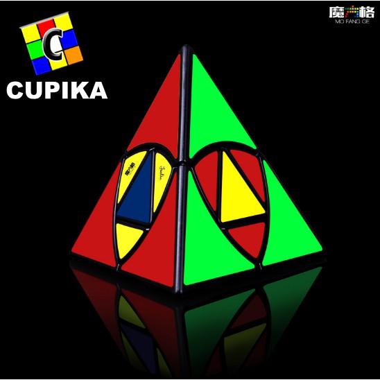 Rubik Pyraminx Qiyi Duomo Stickerless Segitiga Dalam termurah