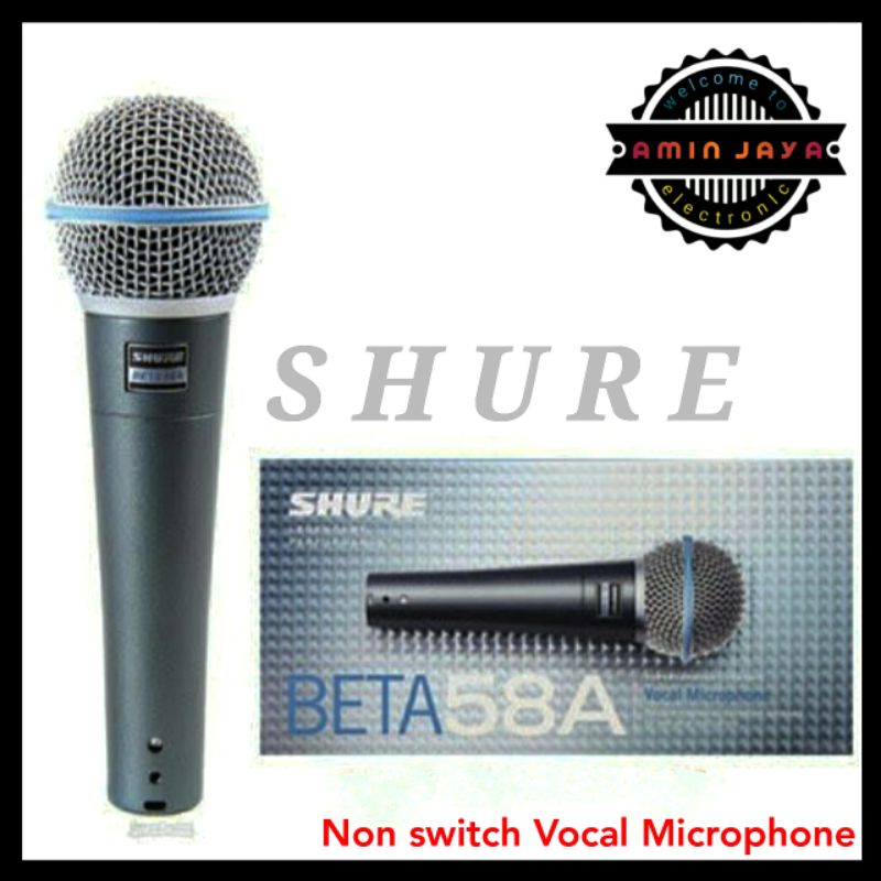 Microphone Shure Beta 58A mic dynamic beta 58A