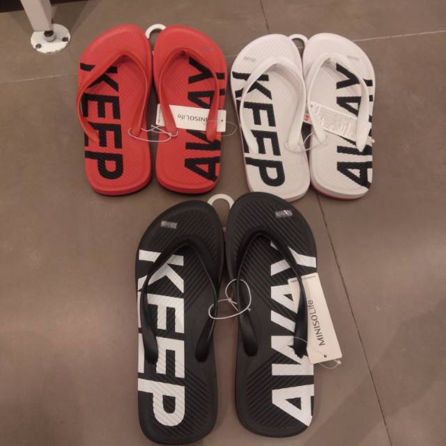 Sandal cowok miniso