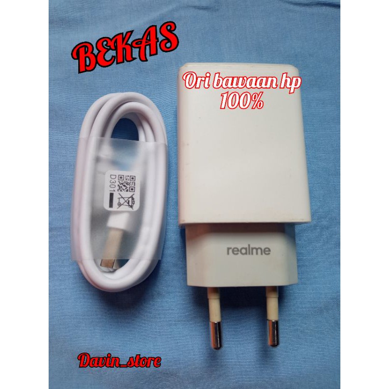 Charger Realme 5 | Realme C5 | C11 ori bawaan hp