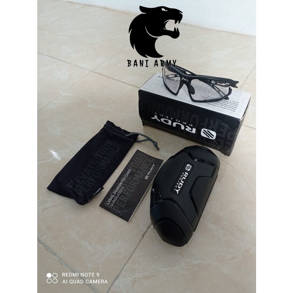 Kacamata Rudy Project Black Original - Kacamata Original