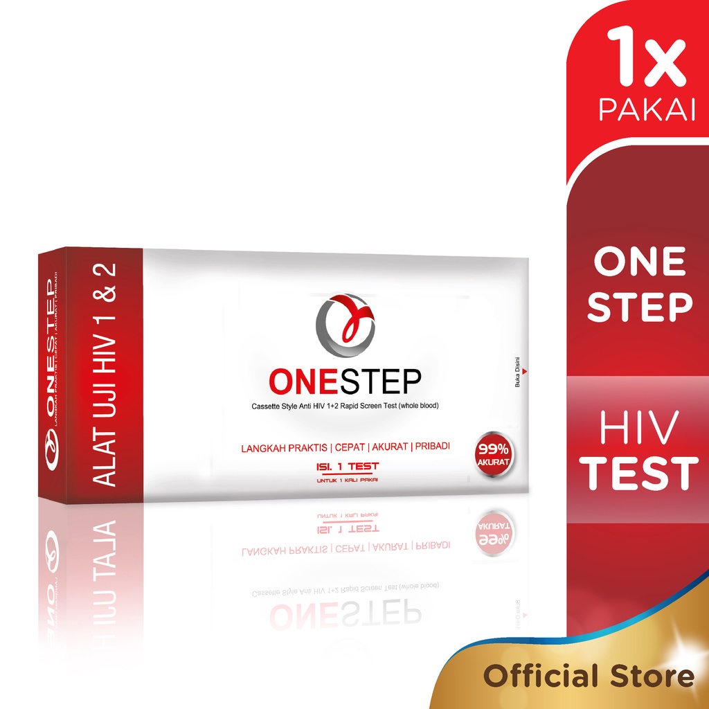 ONESTEP HIV TEST - Alat uji HIV akurat