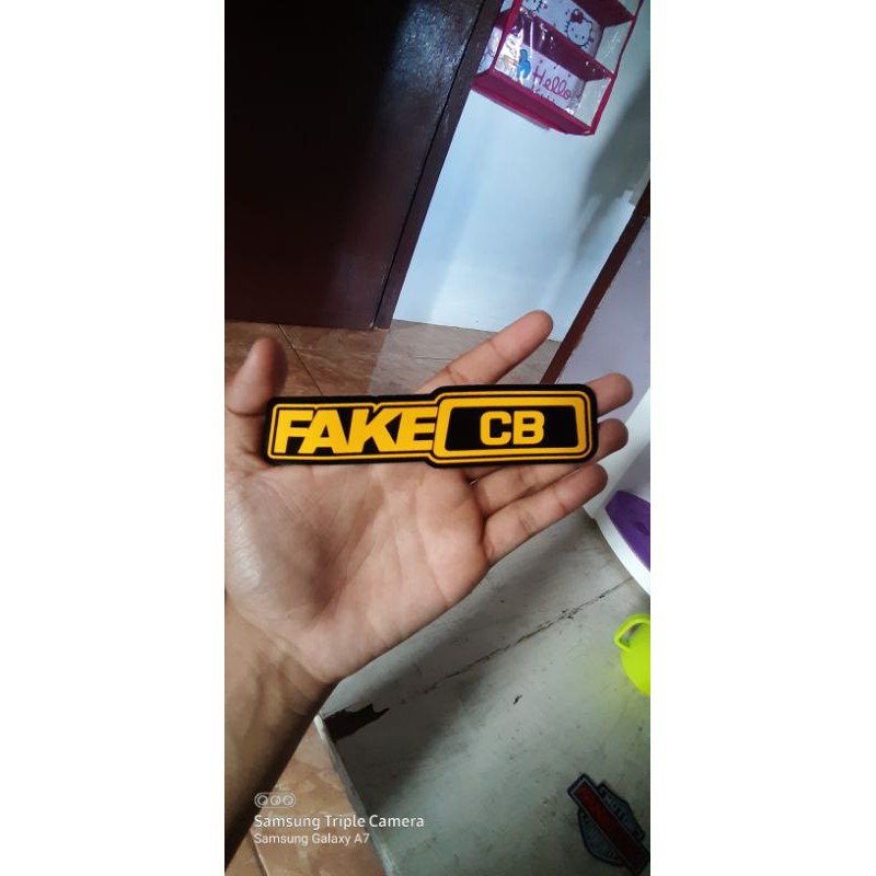sticker FAKE CB