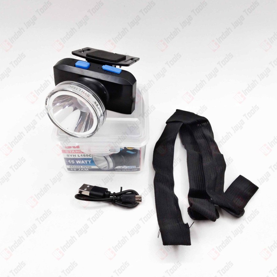 Senter Kepala Surya 15 Watt Syh L 155 C Headlamp Surya SYH L155C