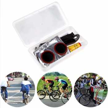 Peralatan Portable Tambal Ban Sepeda / Alat Tambal Ban Sepeda Lipat Mtb Fixie Roadbike / Tambal Ban Sepeda Dalem set lengkap Alat Tambal Ban Sepeda Congkelan Cungkilan Lem Rubber Tool Dalam Inner Tube Patch Kit Repair / Tambal Ban Sepeda Motor Praktris