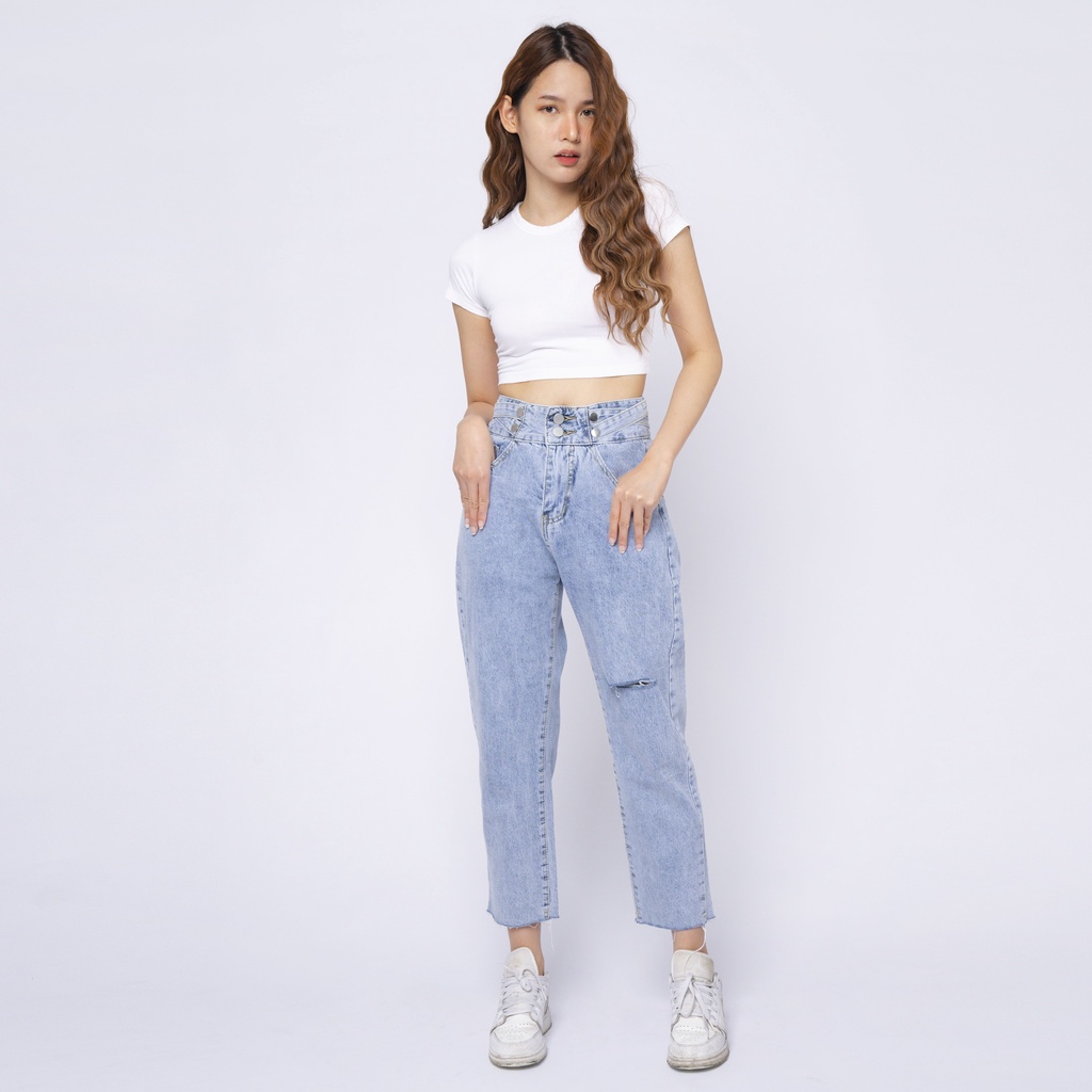 VIERLIN - Jeans 7780 - JEANS WANITA HIGH WAIST