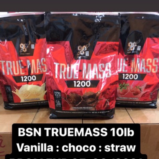 

Bsn truemass 10lbs weight gainer massgainer susu penambah berat badan bpom resmi