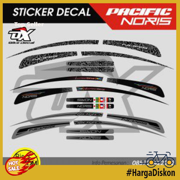 35+ Ide Stiker Sepeda Pacific