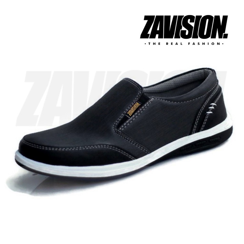 sepatu kulit pria original zavision sepatu kerja sepatu casual fashion Z-04