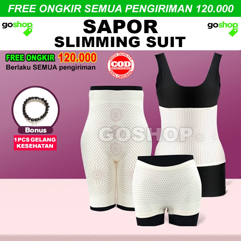 SAPOR Slimming Suit - korse pelangsing original