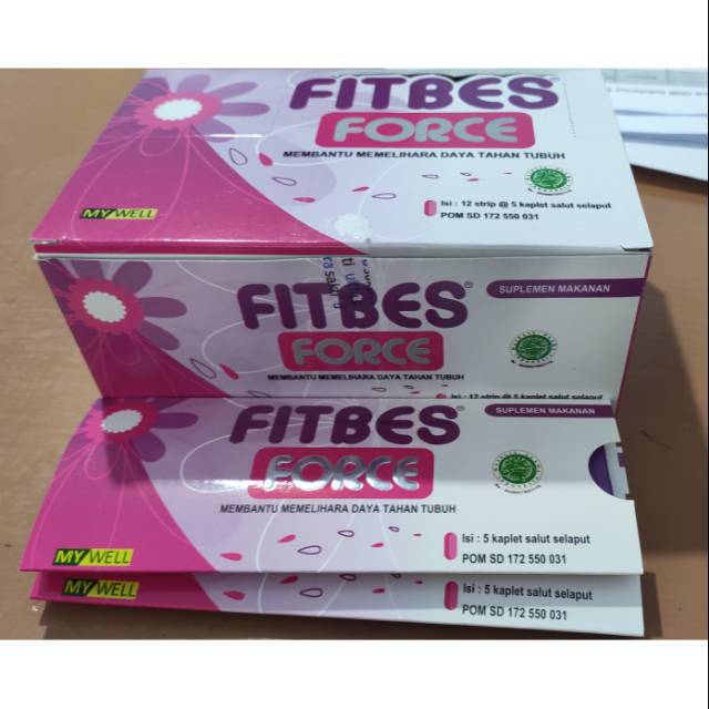 SUPLEMEN DAYA TAHAN TUBUH / FITBES FORCE SUPLEMEN PENAMBAH IMUN