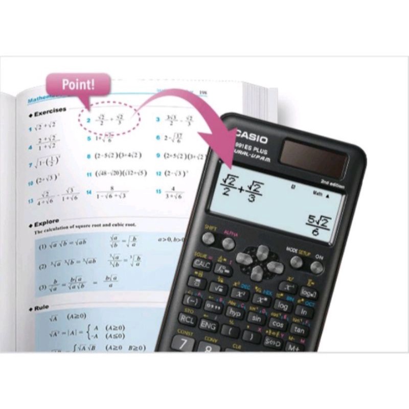 

CASIO FX 991 ES PLUS - KALKULATOR SCIENTIFIC / ILMIAH