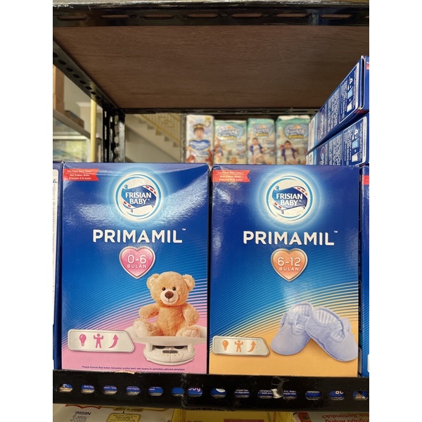 

FRISIAN FLAG PRIMAMIL TAHAP 1 0-6bulan & 2 6-12bulan 800gr