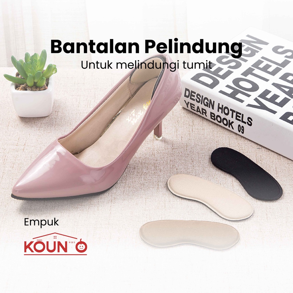 Bantalan Spons Pelindung Tumit Kaki Anti Lecet Sponge Shoes Pad