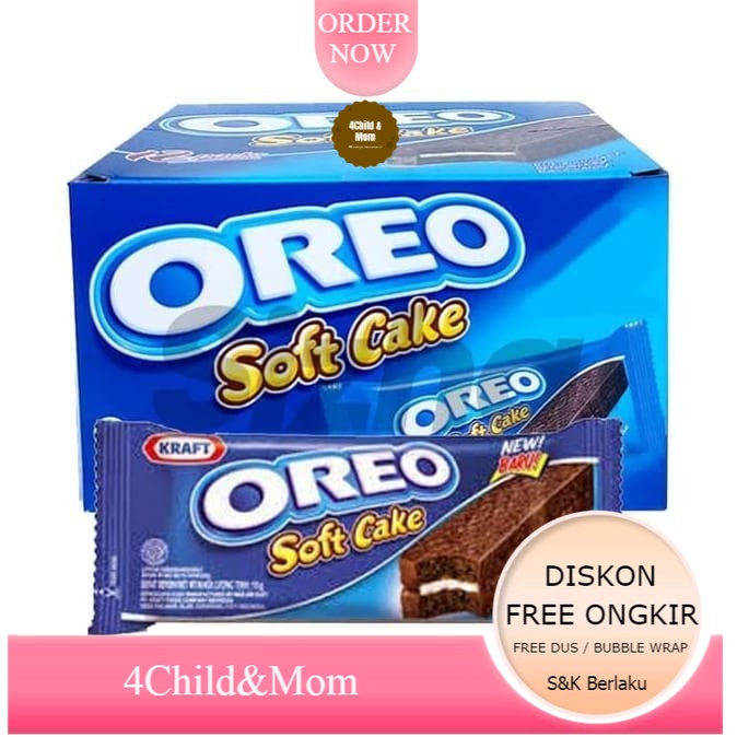 Oreo Soft Cake Snack Makanan Cemilan 250 gram