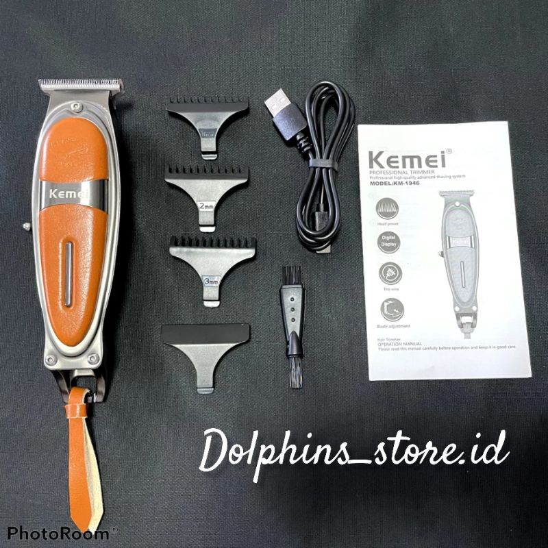 Kemei km 1946 hair trimmer / KEMEI KM-1946 mesin alat cukur