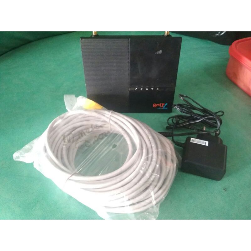 modem router bolt plus kabel lan 10 meter