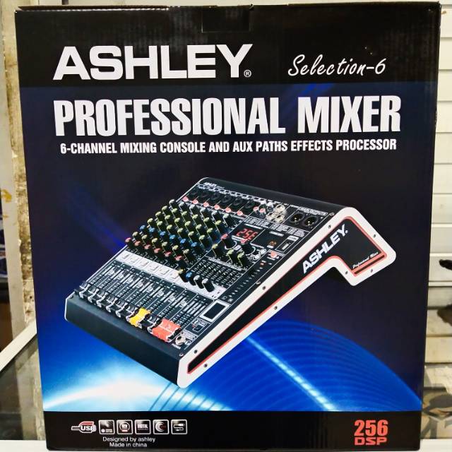 Harga mixer ashley 6 channel