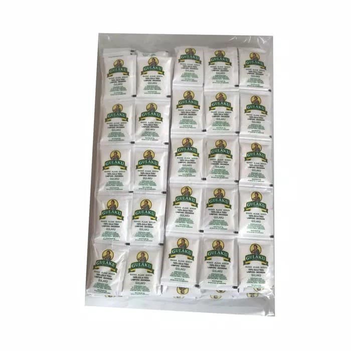 

Gula sachet premium GULAKU isi (250sachet X 8gr)