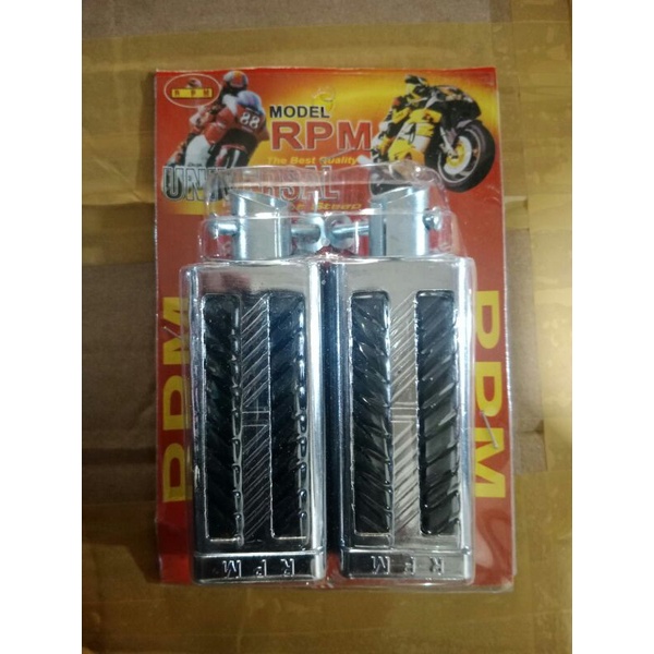 Footstep Belakang Motor Bebek Bahan Besi dan Karet Variasi Universal