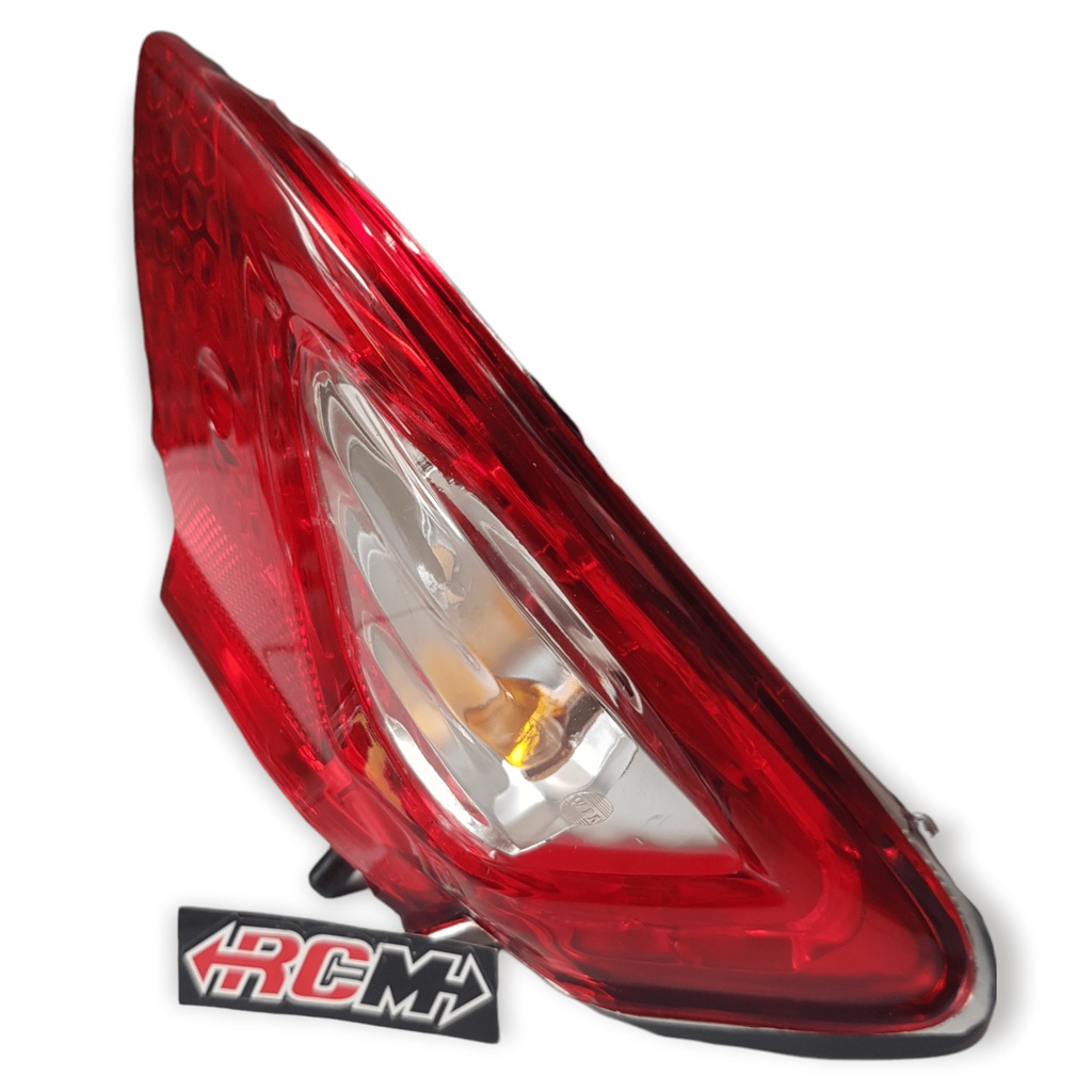 STOPLAMP STOP LAMP LAMPU BLKG BLK BELAKANG MICA MIKA KACA  N SEN SEIN RITING RETING BELAKANG ASSY HONDA SUPRA FIT NEW PNP TINGGAL PASANG ORI ORIGINAL WIN ASLI