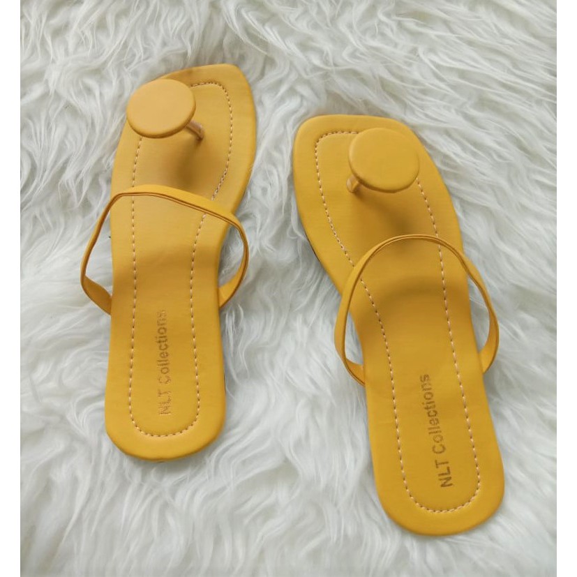NunuLisaTan - SANDAL JAMUR - Sendal Teplek Sandal Santai Korea Wanita Lucu