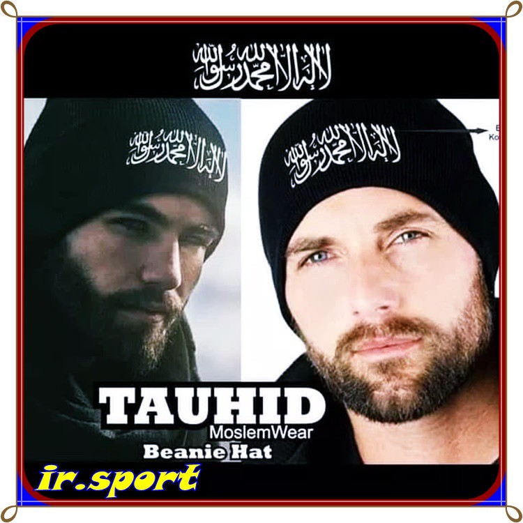 kupluk pria kupluk beanie kupluk rajut KUPLUK TAUHID / topi beanie Dakwah muslim