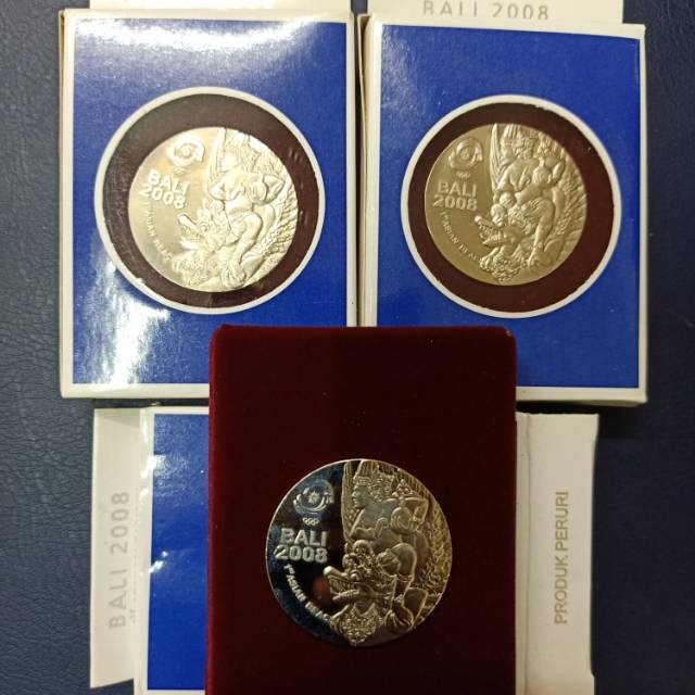 Medali Asian beach games 2008 produk Peruri