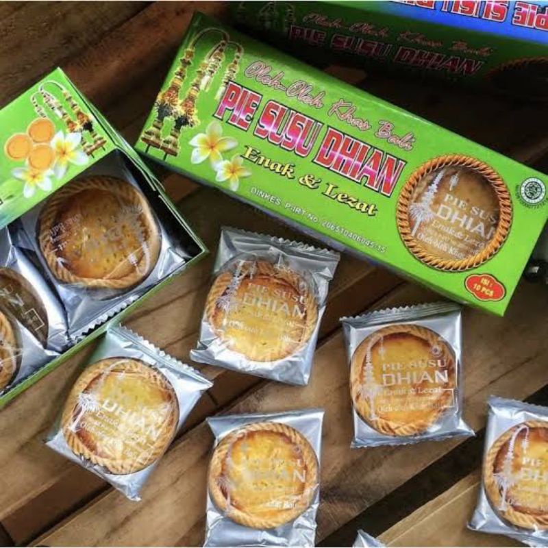 

Pie Susu DHIAN (isi 10 pcs) Pie susu bali asli camilan khas bali oleh oleh bali