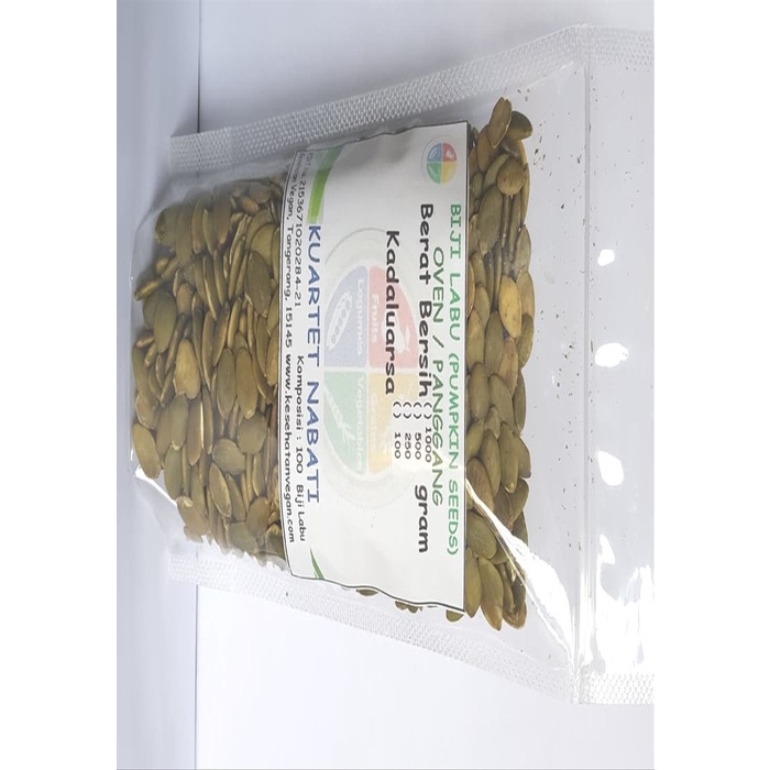 

q20w1q1qw Pumpkin Seed - Biji Labu Kupas - Oven - Roasted - Matang 250 Gr Dscscv