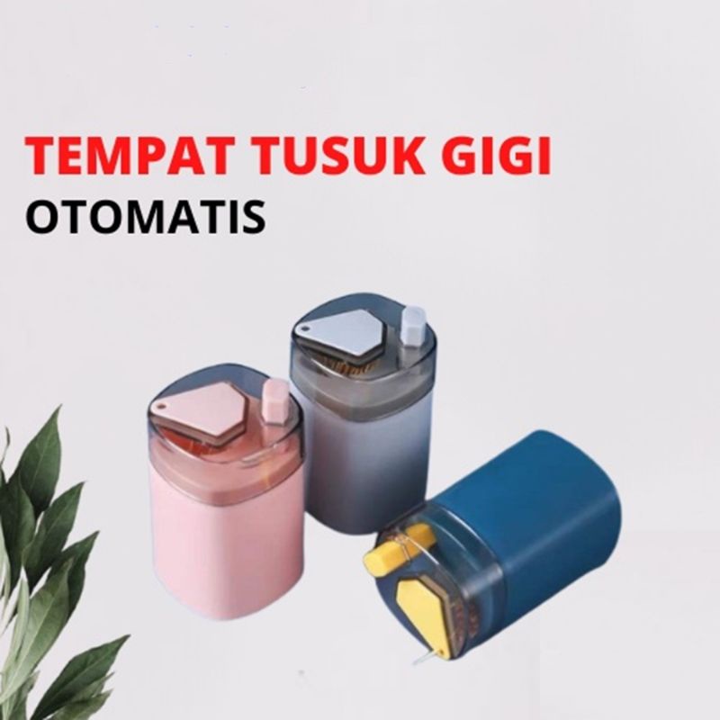 Tempat tusuk gigi ortomatis/wadah/tusuk gigi