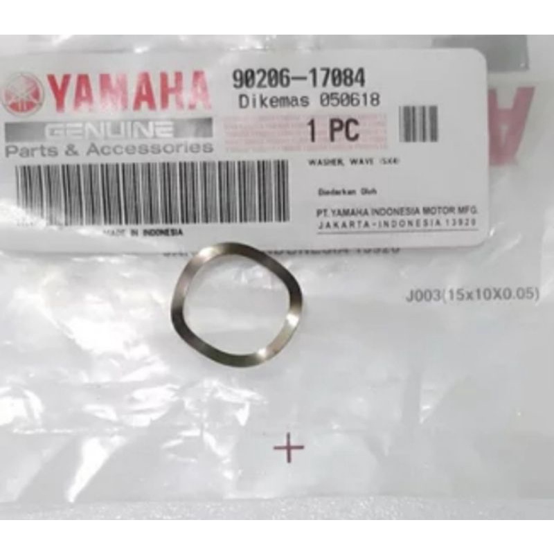RING PEDAL DUDUKAN FOSTEP ORIGINAL YAMAHA VIXION, SCORPIO/ WASHER WAVE 90206-17084