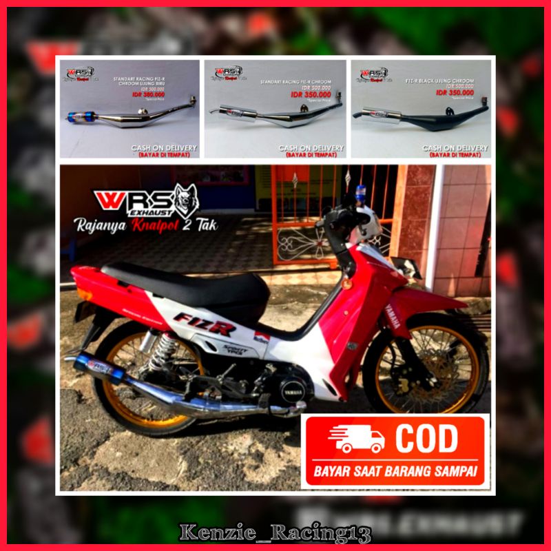 Knalpot Racing Fiz R Satria Tornado Alfa Original Wrs Exhaust