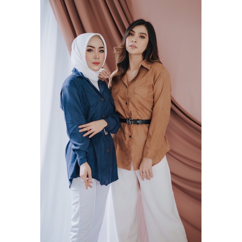 KIERA BELT / BAJU WANITA - ATASAN WANITA - BLOUSE
