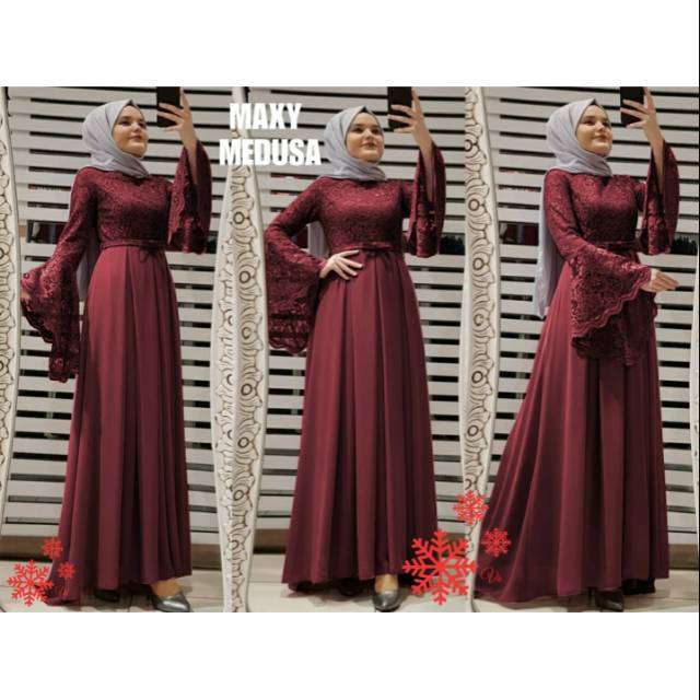 Baju muslim, baju kondangan, dress wanita