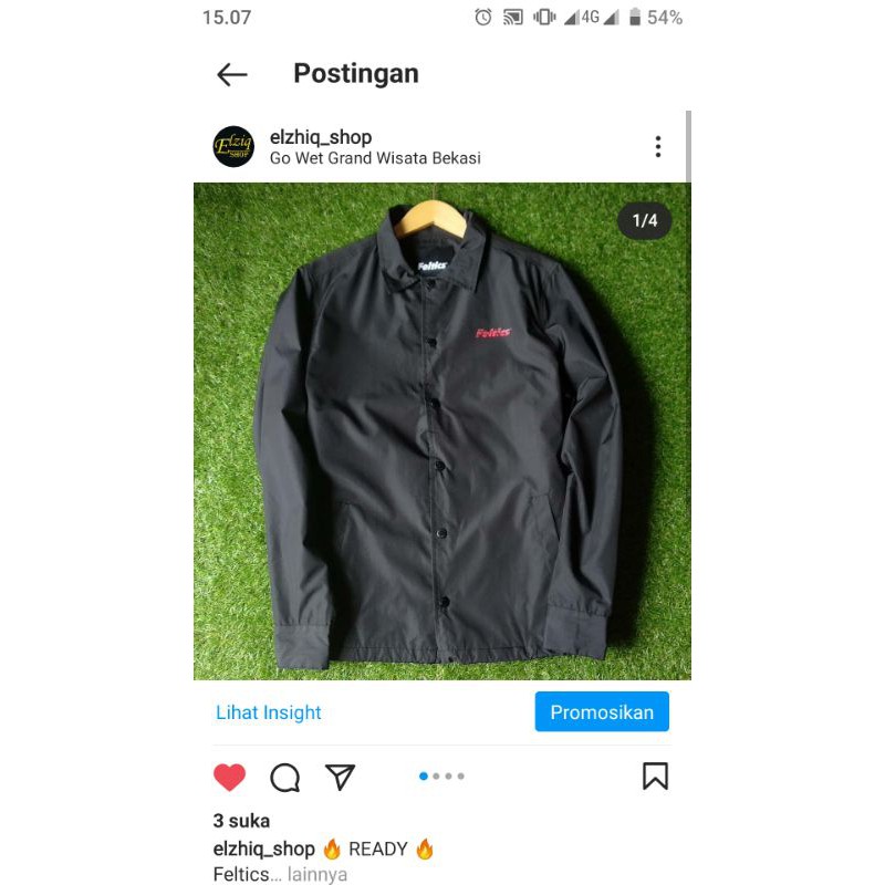 jaket parasut feltics