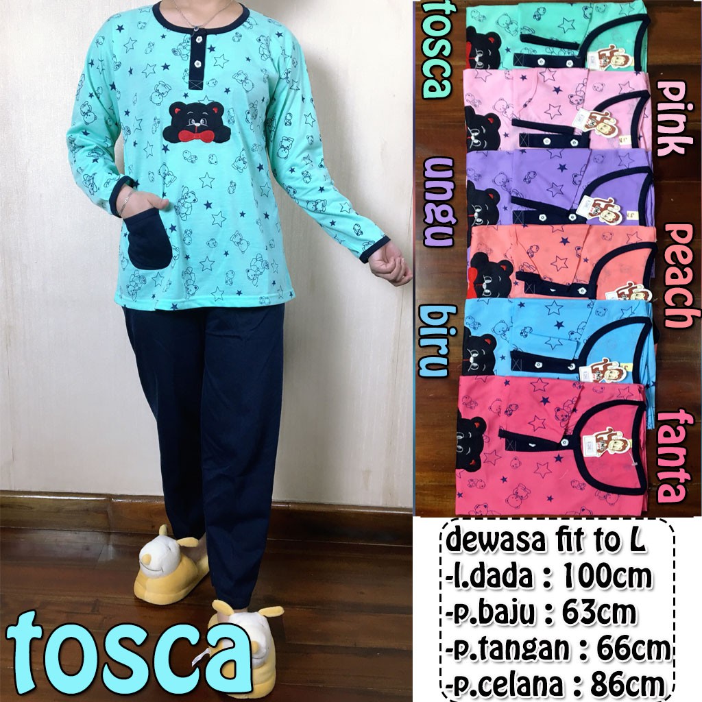 JML Sleepwear | BAJU TIDUR DEWASA PP ABG MODEL 2248 PIYAMA