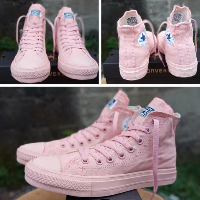 SUPLIER SEPATU CONVERSE ALL STAR PINK HIGH TINGI GRADE ORIGINAL IMPORT VIETNAM DISKON